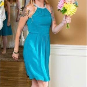 David’s bridal bridesmaid dress